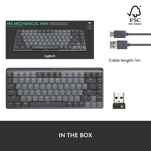 Logitech MX Mechanical Mini Keyboard - Linear