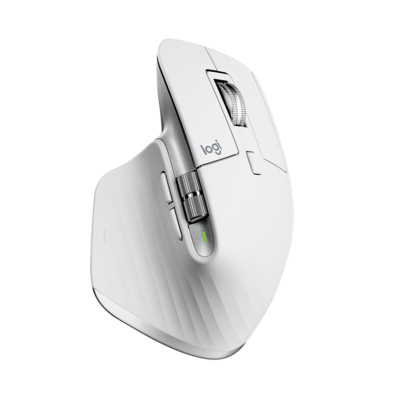Logitech MX Master 3s Wireless Mouse for Mac (Pale Grey) 910