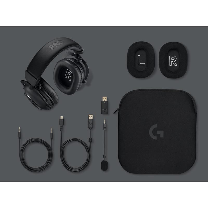Logitech G Pro X 2 Lightspeed Wireless Gaming Headset - Black