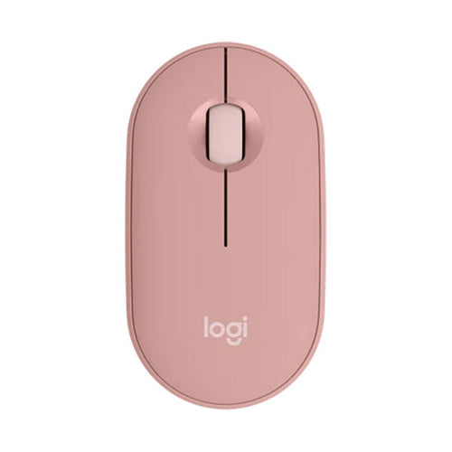 Logitech Pebble Mouse 2 M350s Bluetooth Mouse (Rose)