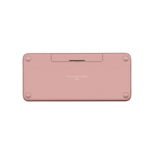 Logitech Pebble Keys 2 K380S, Multi-Device Bluetooth Keyboard (Rose)