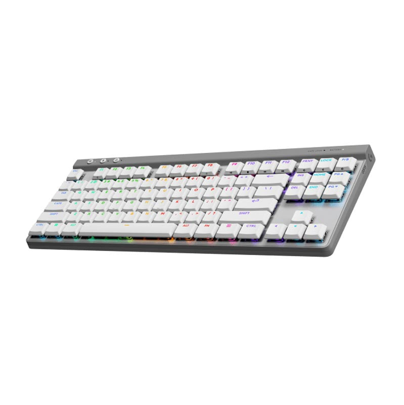 Logitech G515 LIGHTSPEED TKL Wireless Gaming Keyboard (White) 920-012581