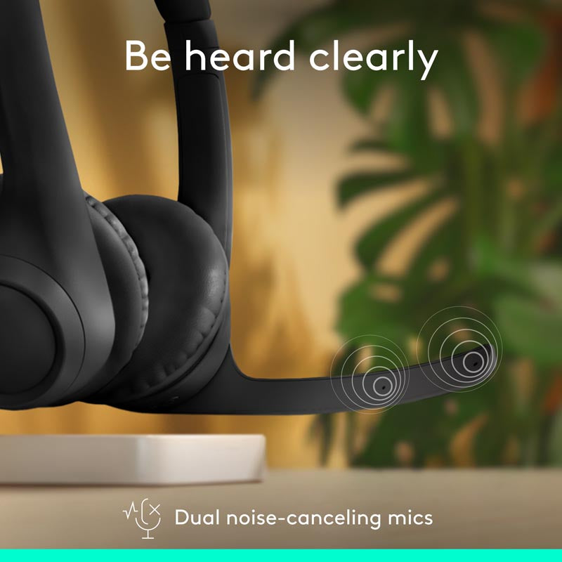 Logitech Zone 300 Wireless Headset (Midnight Black)