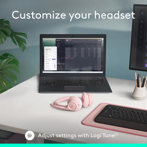 Logitech Zone 300 Wireless Headset (Rose)