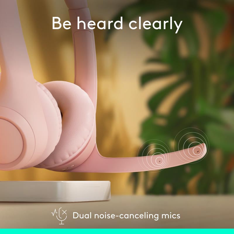 Logitech Zone 300 Wireless Headset (Rose)