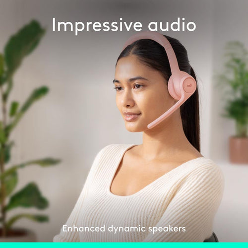 Logitech Zone 300 Wireless Headset (Rose)