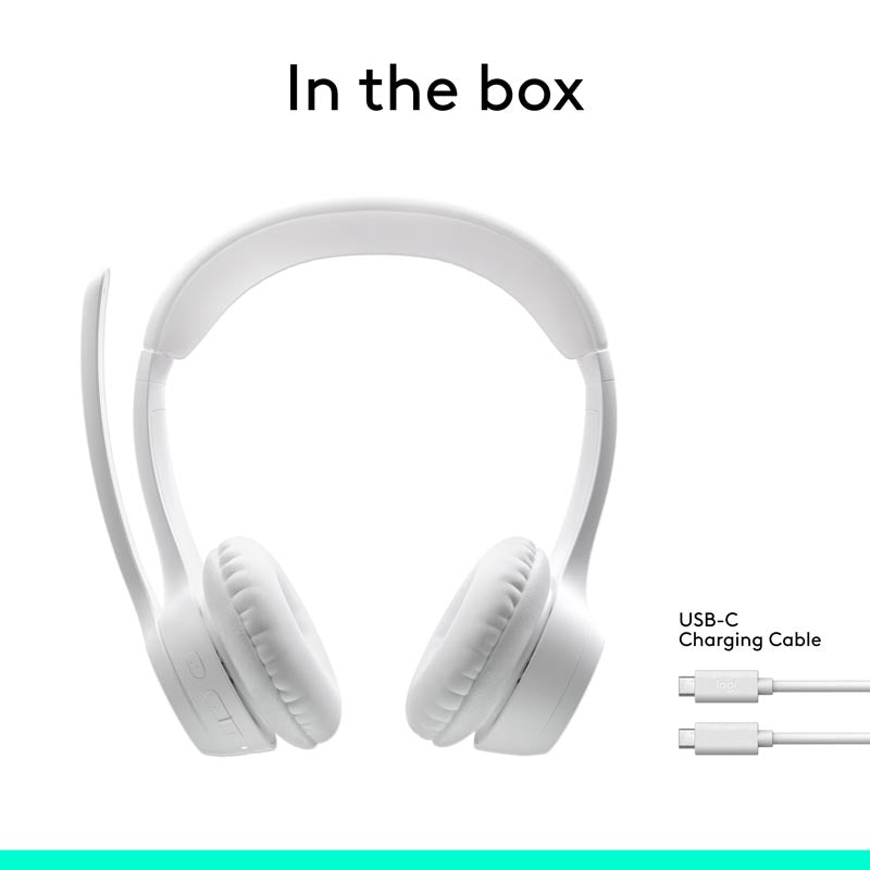 Logitech Zone 300 Wireless Headset (Off White)