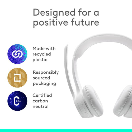Logitech Zone 300 Wireless Headset (Off White)