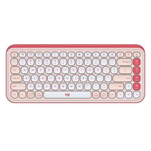Logitech POP Icon Keys Wireless Bluetooth Keyboard (Rose)