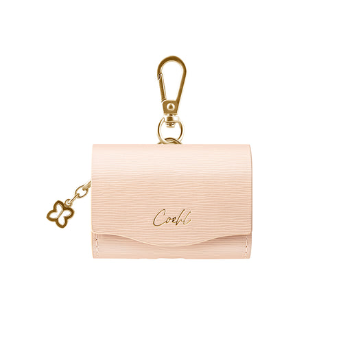 Uniq Coehl Mirelle Wallet Case For Airpods Pro - Shell Pink