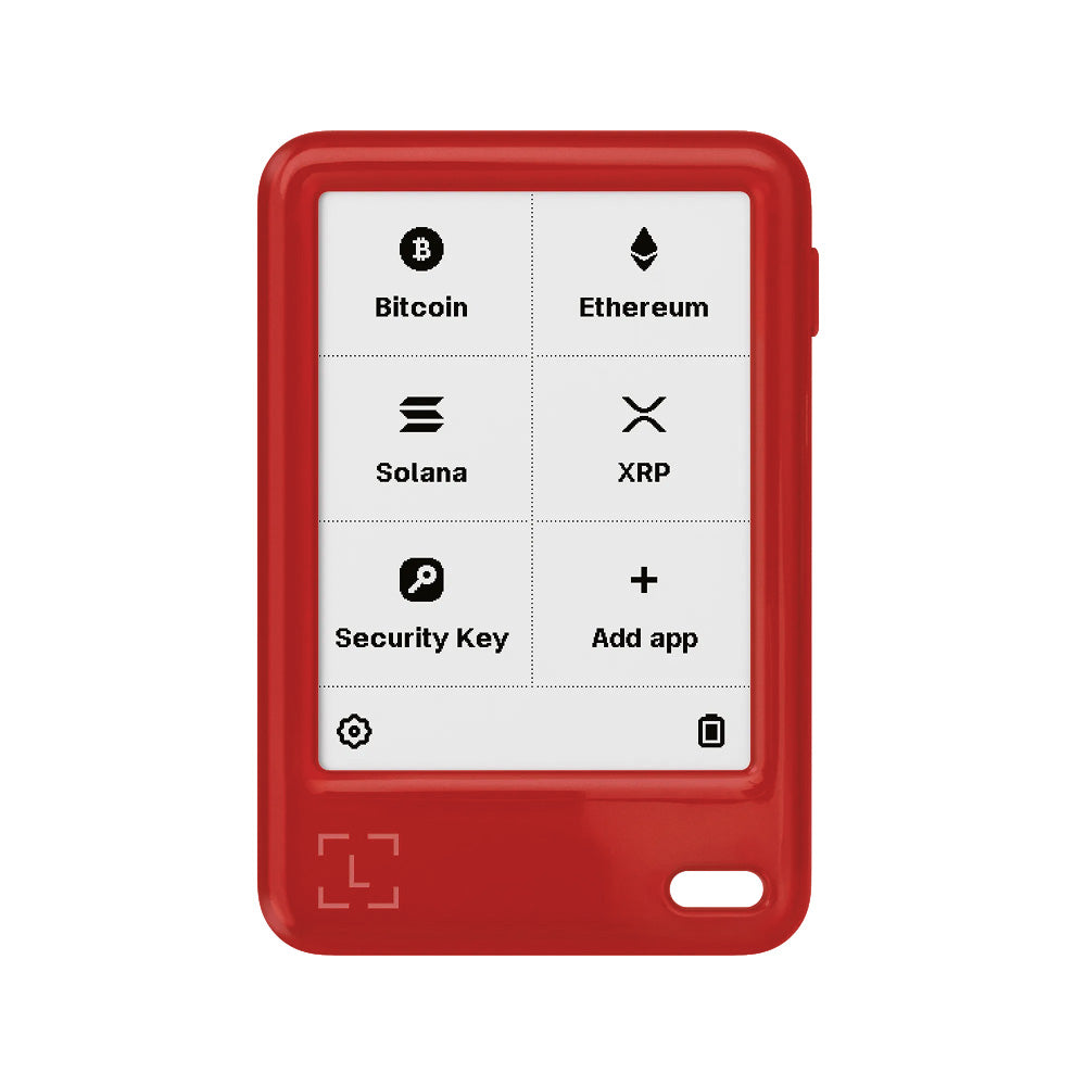 Ledger Nano Gen 5 Crypto Hardware Wallet (Cherry Red)