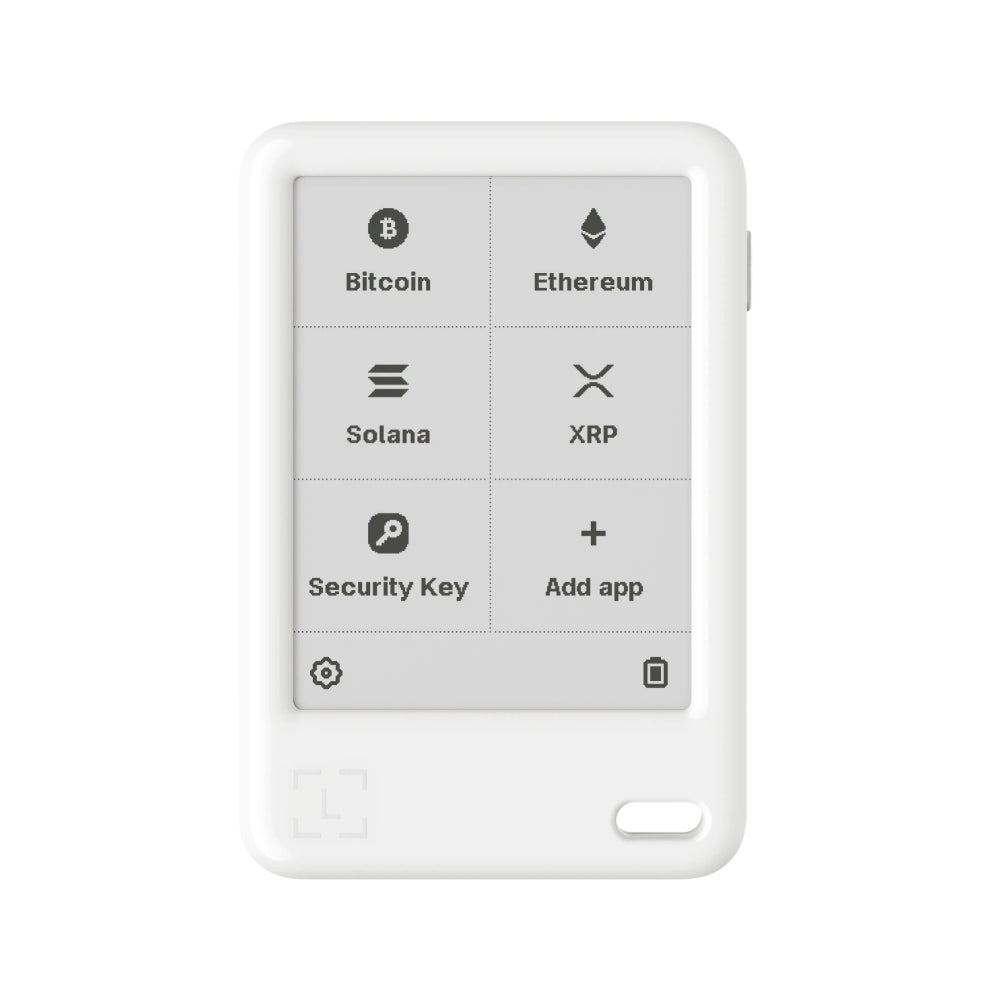 Ledger Nano Gen 5 Crypto Hardware Wallet (Gracier White)