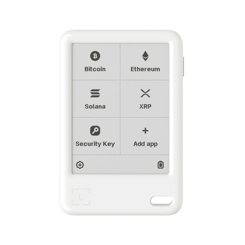 Ledger Nano Gen 5 Crypto Hardware Wallet (Gracier White)