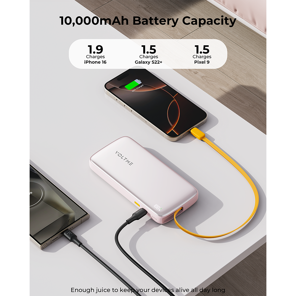 Voltme Hypercore Rollz Lite 10000mAh CCC PB PD30W Sakura