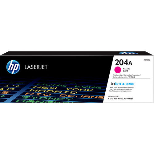 HP 204A Magenta LaserJet Toner Cartridge (CF513A)