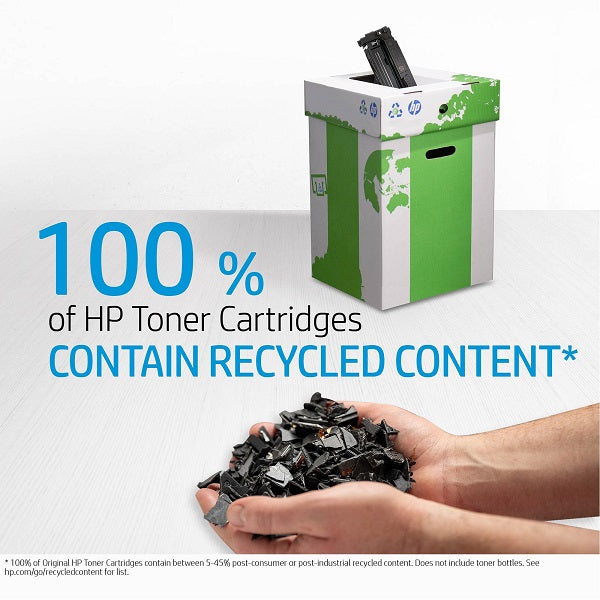 HP 202X Yellow Original LaserJet Toner Cartridge (CF502X)
