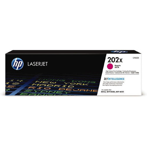 HP 202X Magenta Original LaserJet Toner Cartridge (CF503X)