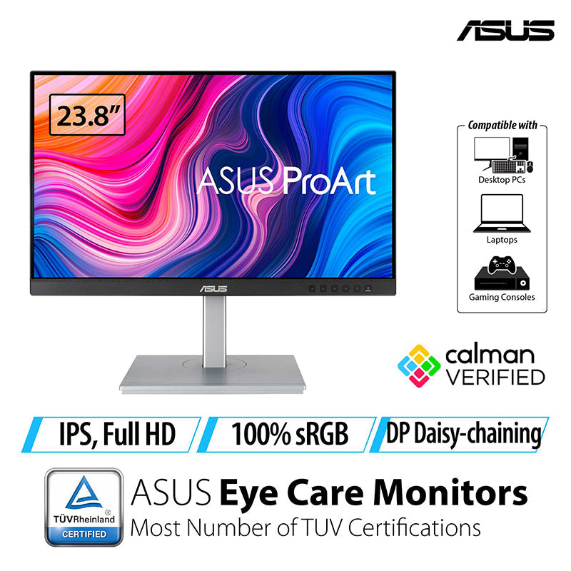 ◯ASUS 23.8型IPSモニター ProArt PA247CV USB-C◯ Asus ProArt PA247CV - 23.8
