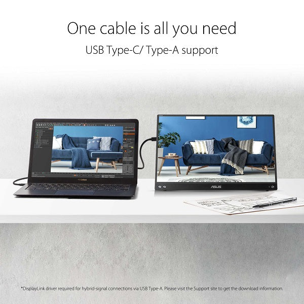 Asus MB16ACV - FHD/60/IPS5 (Ty-C)