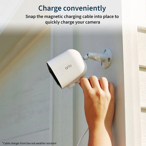 Arlo Pro 5 VMC4260P 2K Spotlight Wire-Free Camera (2 Pack)