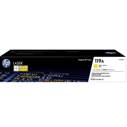 HP 119A Yellow Original Laser Toner Cartridge (W2092A)