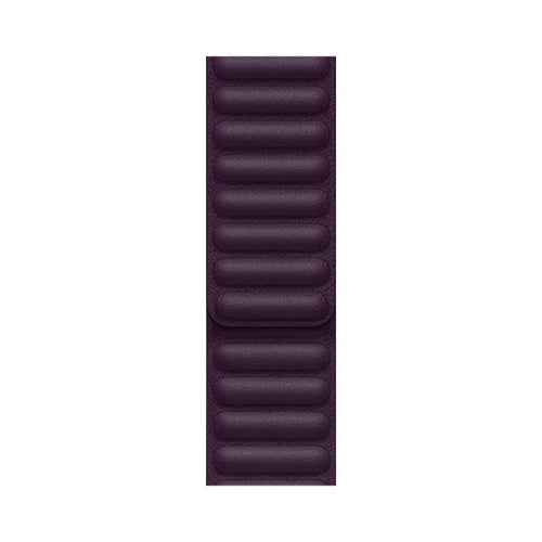 41mm Leather Link (Dark Cherry) - M/L