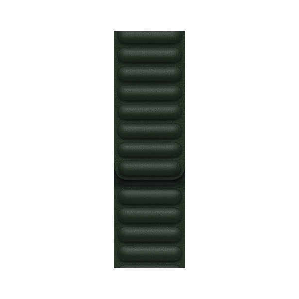 41mm Leather Link (Sequoia Green) - M/L