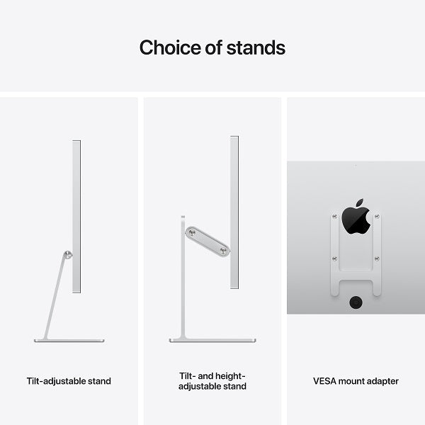Apple Studio Display -Standard Glass (Tilt, Height, Adjustable Stand)