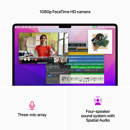 MacBook Air 13-inch Silver M2 with 8-core CPU and 10-core GPU, 8GB RAM, 512GB [MLY03ZP/A]