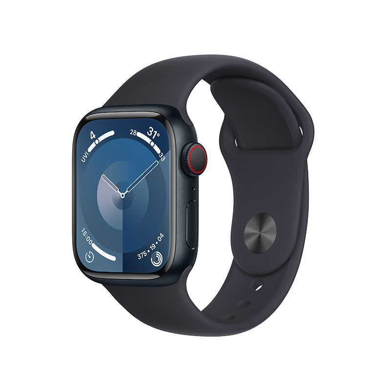 Apple Watch Series 9 GPS + Cellular 41mm Midnight Aluminium Case