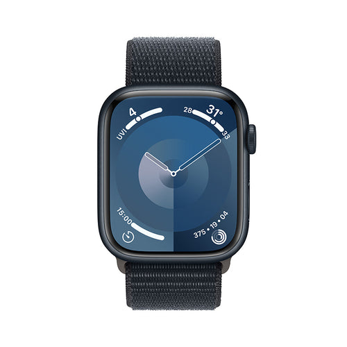 Apple Watch Series 9 GPS + Cellular 41mm Midnight Aluminium Case with Midnight Sport Loop