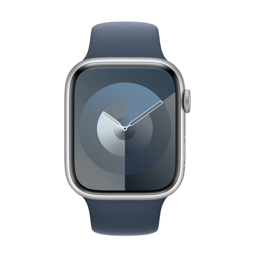 Apple Watch 45mm Storm Blue Sport Band - S/M