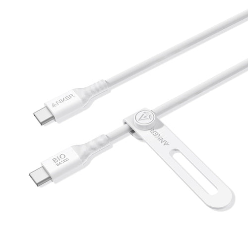 Anker A80F1H21 544 USB-C to USB-C Cable Bio-Based 0.9M (White)