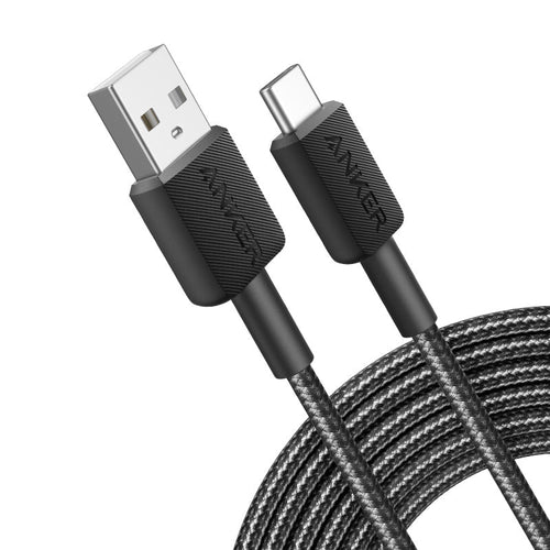 Anker A81H7H11 322 PowerLine USB A to USB C Fast Charging 3M (Black)