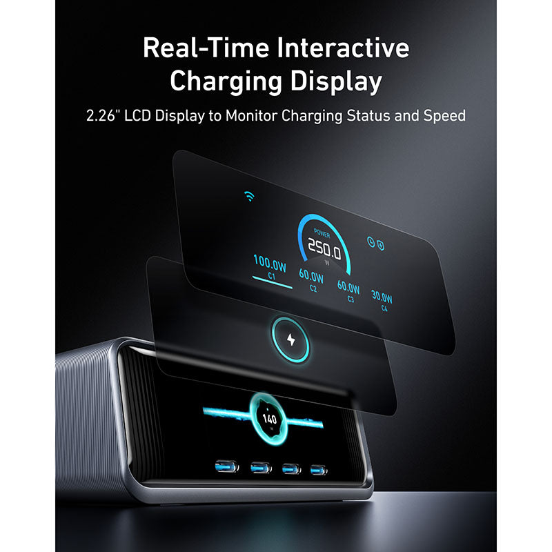 Anker A2345241 Prime Charger 250W 6-Port GaN Charging Station