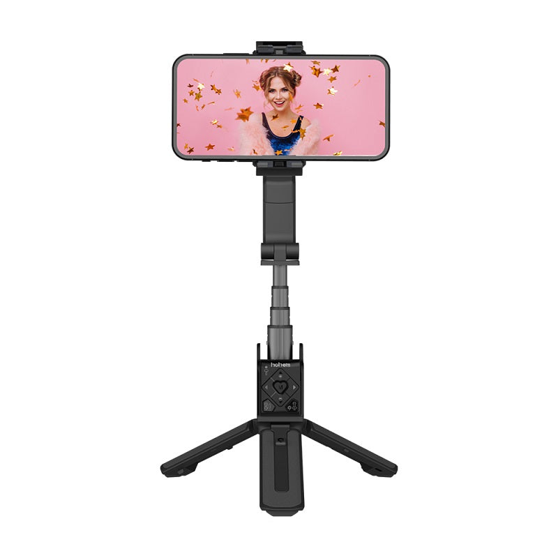 Hohem iSteady Q Smart Selfie Stick 360° Rotation Tracking (Black)