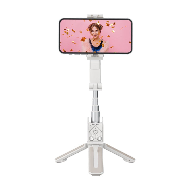 Hohem iSteady Q Smart Selfie Stick 360° Rotation Tracking (White)