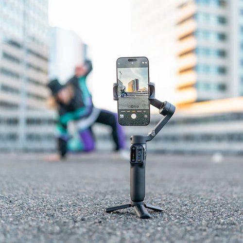 Hohem iSteady X3-Black SE 3-Axis Travel Smartphone Gimbal - Black