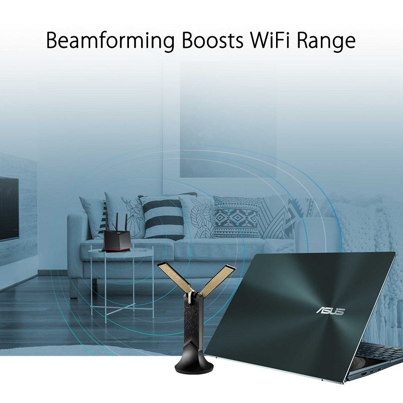 ASUS USB-AX56 Dual Band AX1800 USB Wi-Fi Adapter