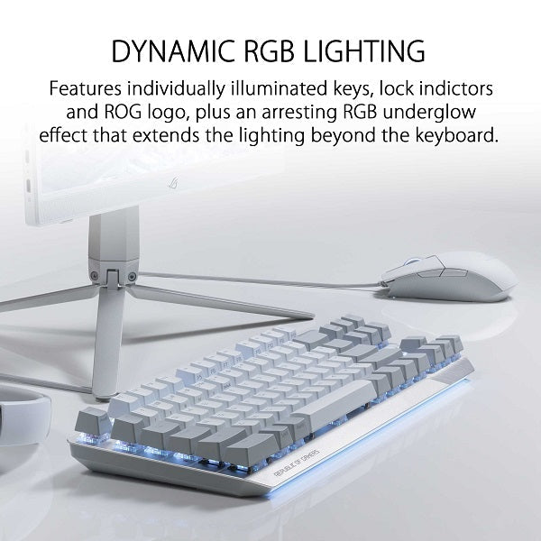 Asus X806 ROG Strix Scope NX TKL Moonlight Gaming Keyboard (Red)