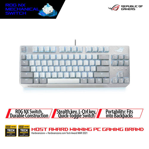 Asus X806 ROG Strix Scope NX TKL ML Gaming Keyboard (Blue)