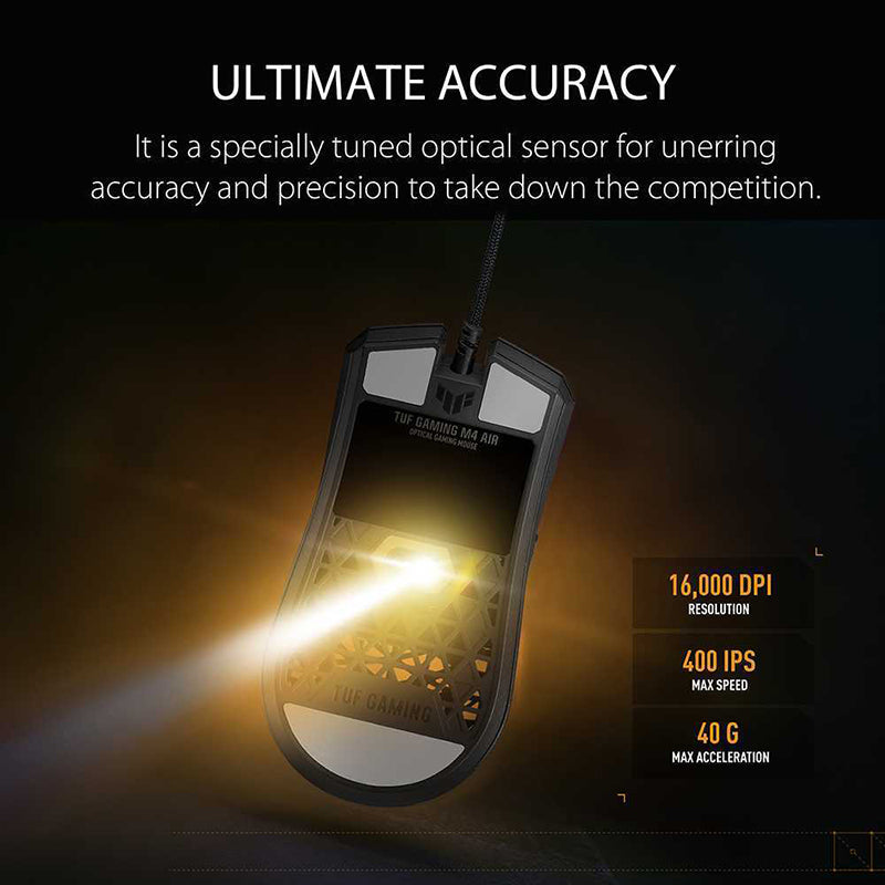 Asus TUF Gaming M4 Air Lightweight Wired Gaming Mouse
