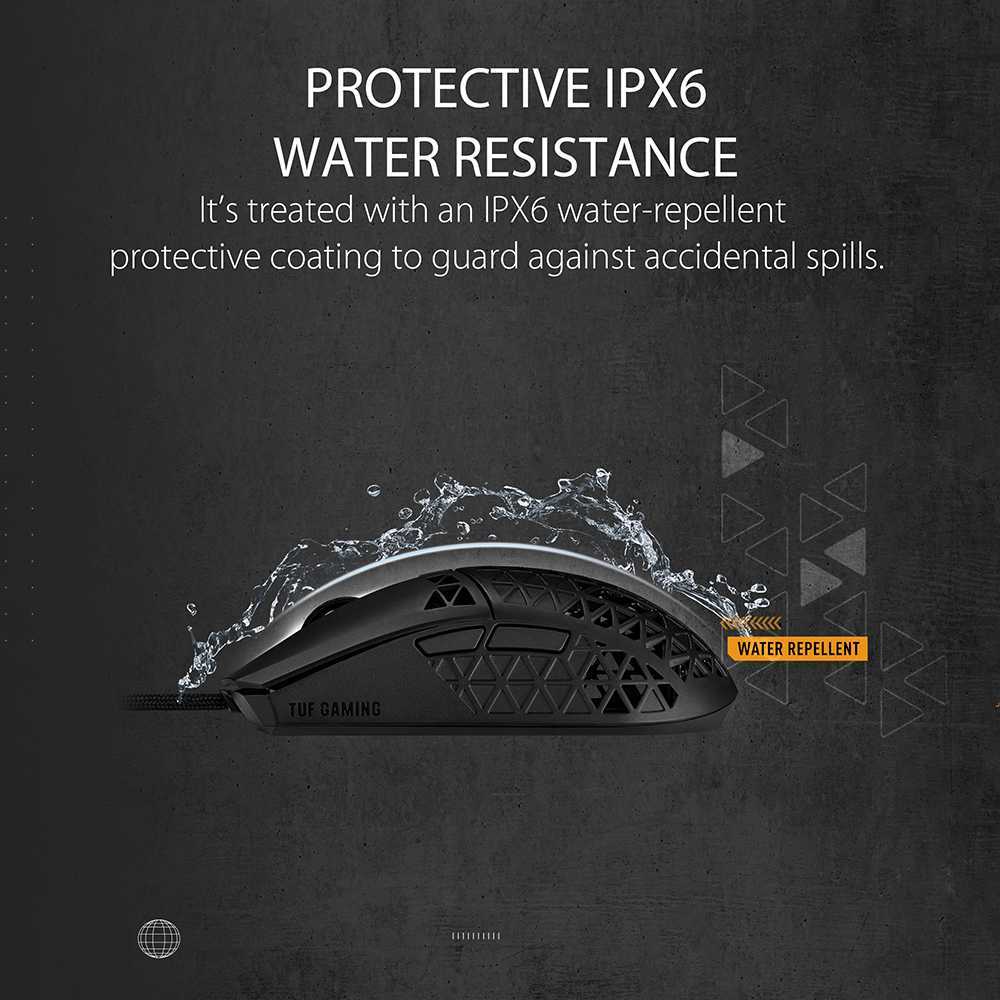 Asus TUF Gaming M4 Air Lightweight Wired Gaming Mouse