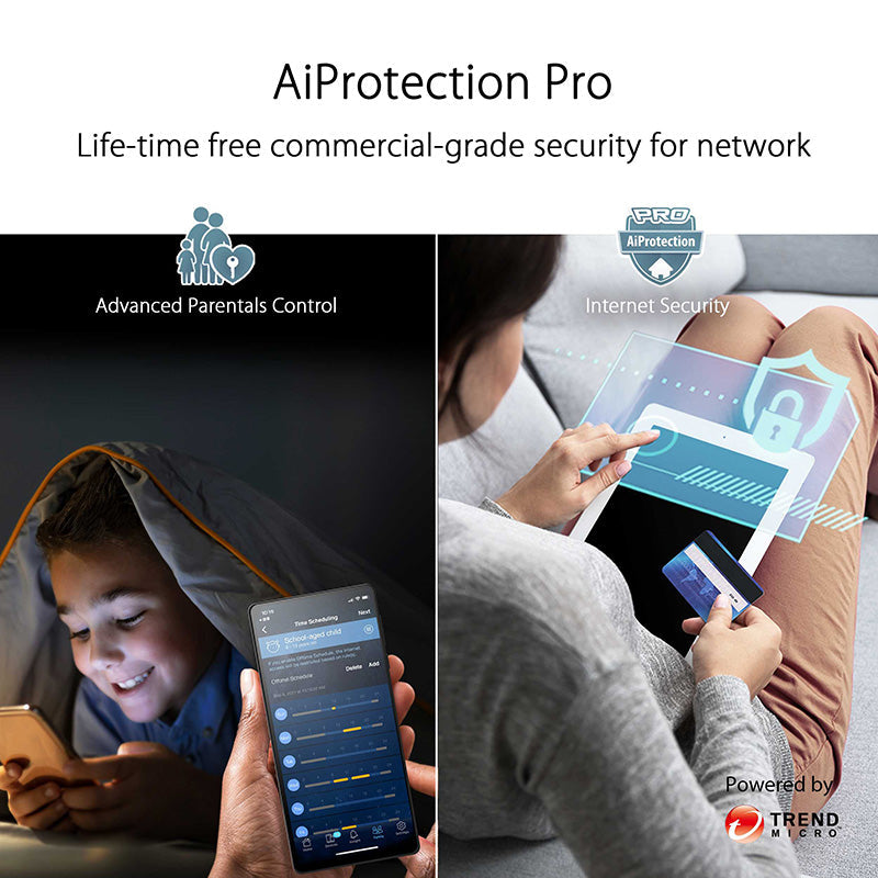 Asus ZenWiFi Pro XT12 AX11000 Black Tri-band Mesh WiFi 6 (2-Pack)