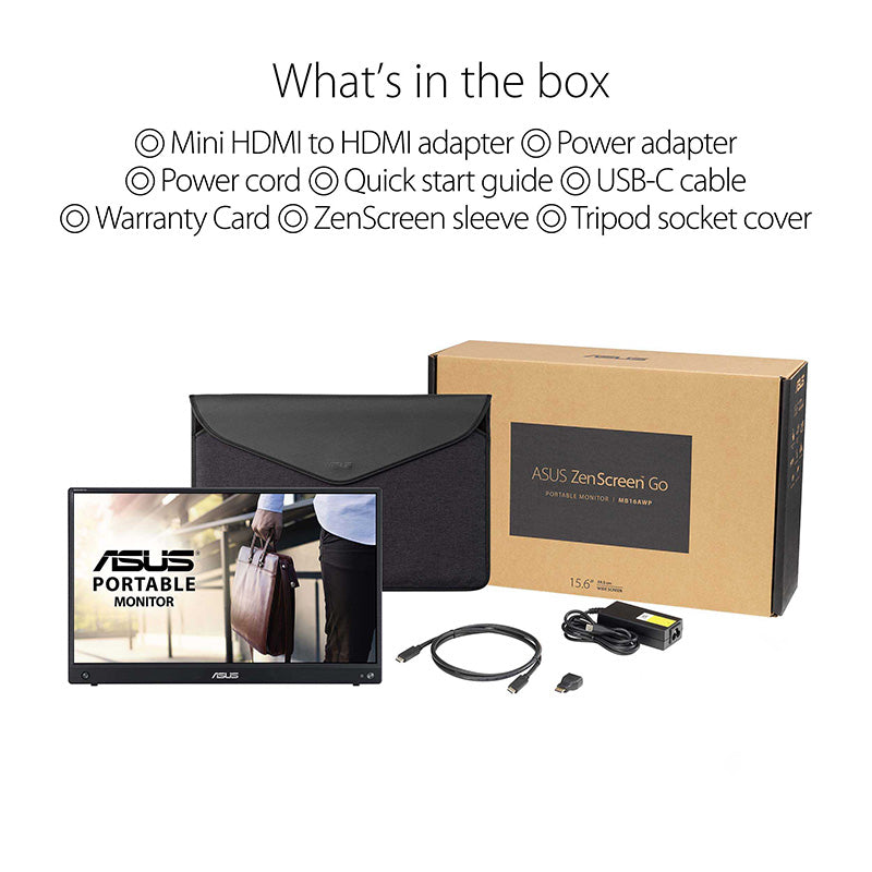 Asus MB16AWP - FHD/60/IPS5/Batt/1W/TH (WL/(mH/2C)