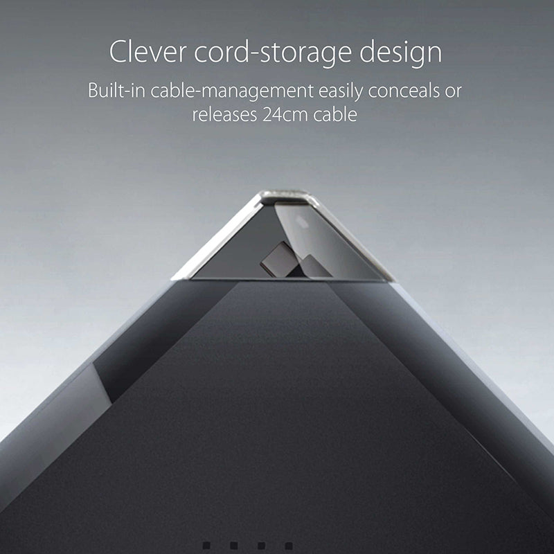ASUS ZenDrive V1M SDRW-08V1M-U External DVD writer, built-in USB-C cable