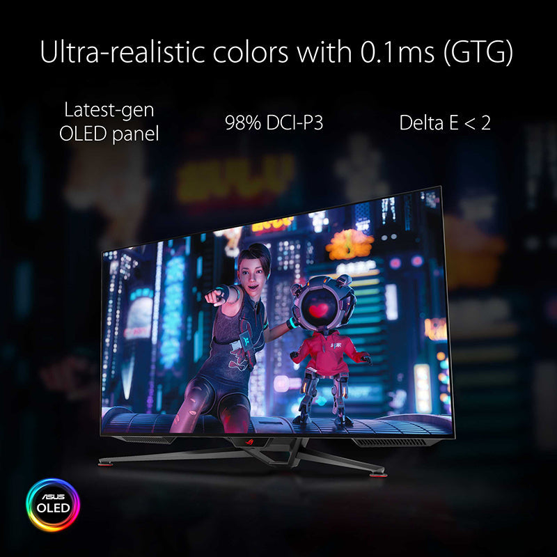 Asus ROG Swift PG42UQ Gaming Monitor - 41.5 UHD OLED 138Hz