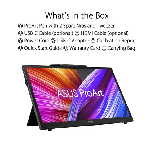 Asus ProArt PA169CDV Pen Display - 15.6 UHD IPS Portable Monitor