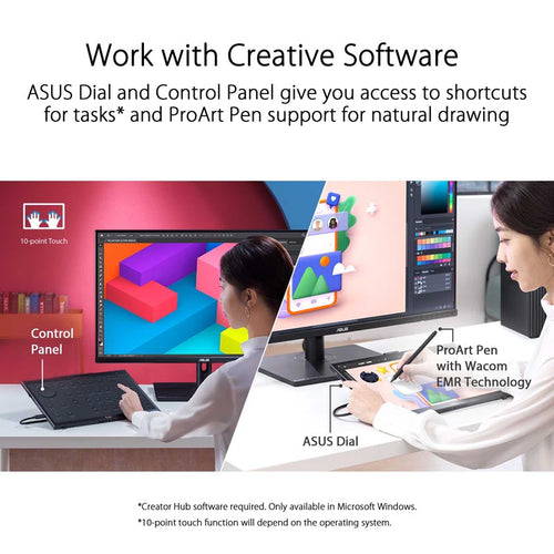 Asus ProArt PA169CDV Pen Display - 15.6 UHD IPS Portable Monitor