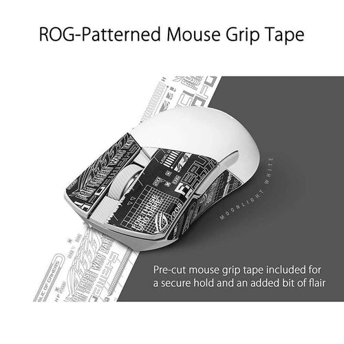 Asus ROG Gladius III Wireless AimPoint Gaming Mouse (White)